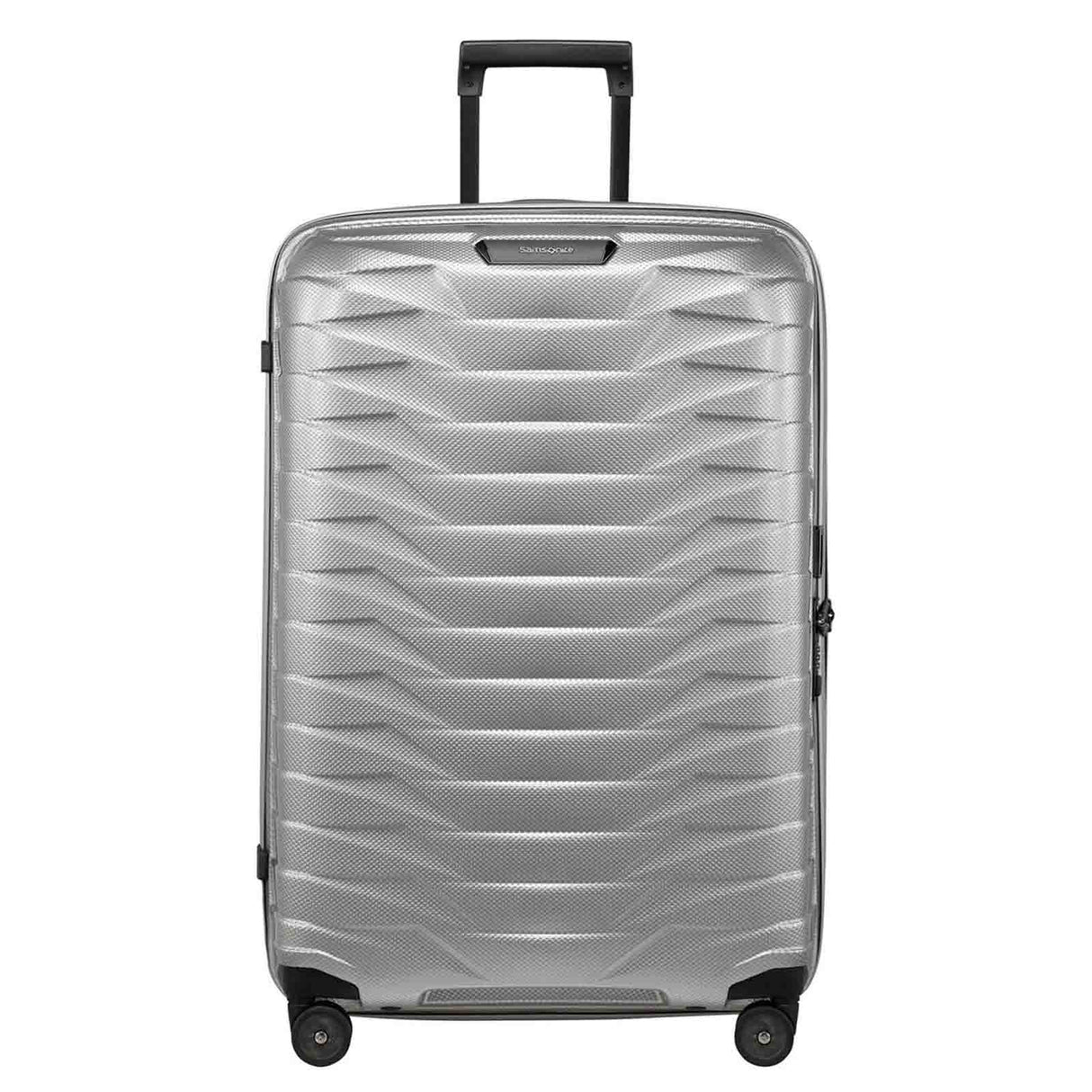 Samsonite-Proxis-75cm-Suitcase-Silver-Front