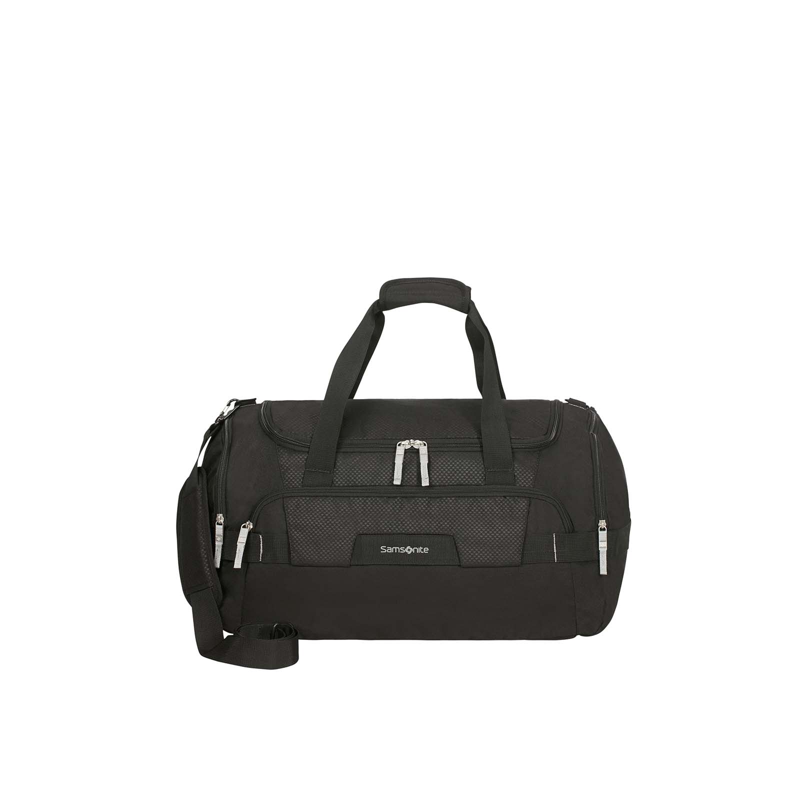 Samsonite-Sonora-55cm-Carry-On-Duffel-Black-Front