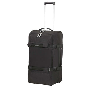 Samsonite-Sonora-68cm-Wheeled-Duffel-Black-Front-Trolley