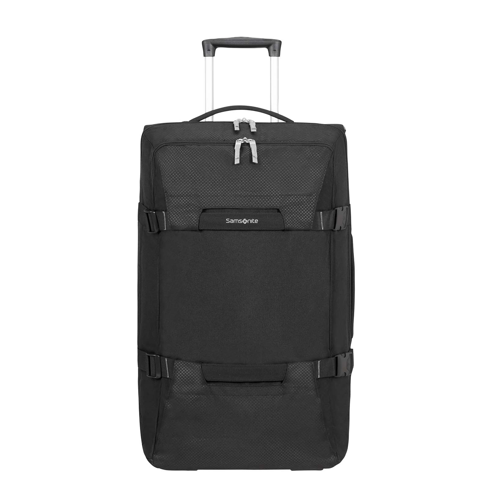 Samsonite-Sonora-68cm-Wheeled-Duffel-Black-Front
