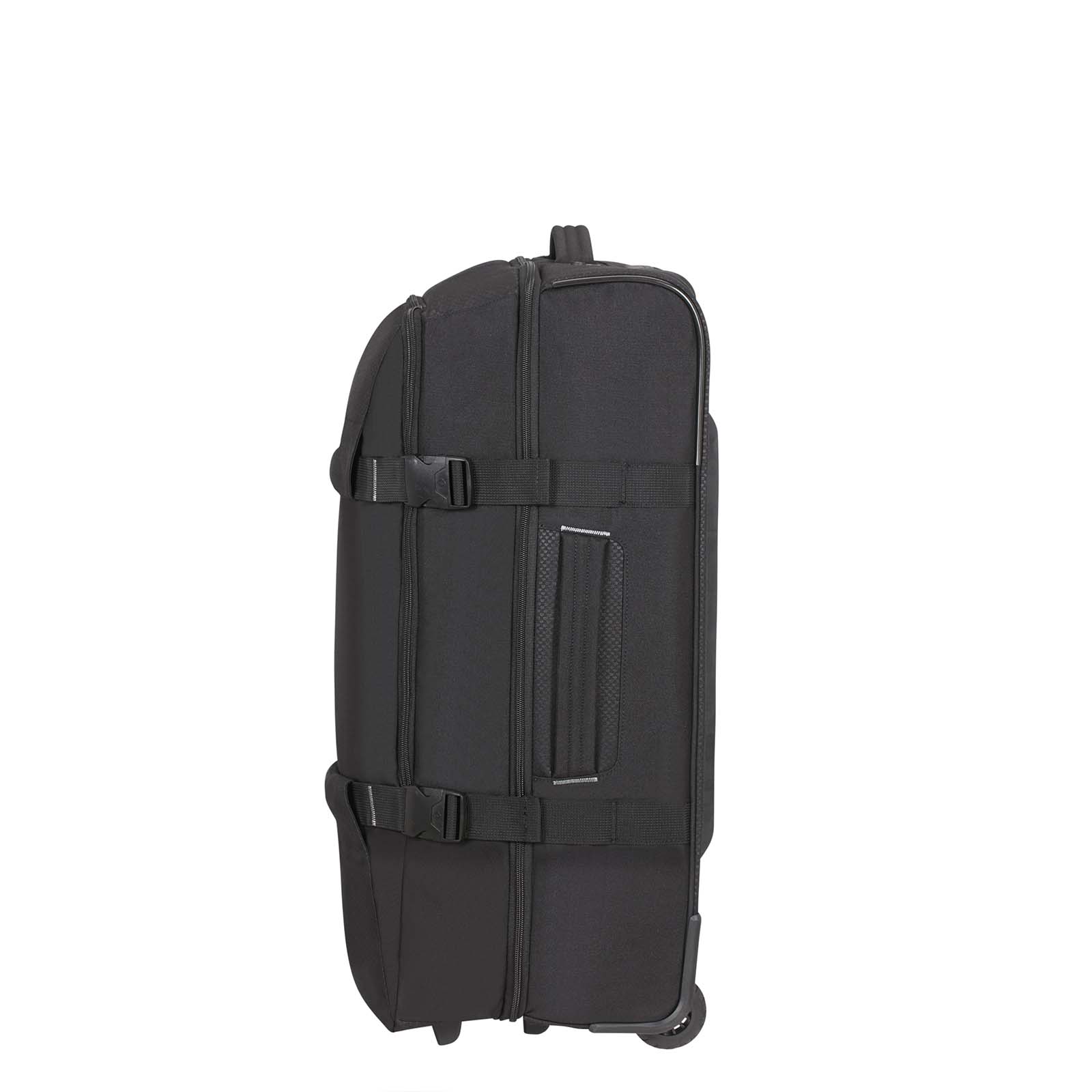 Samsonite-Sonora-68cm-Wheeled-Duffel-Black-Side-Handle