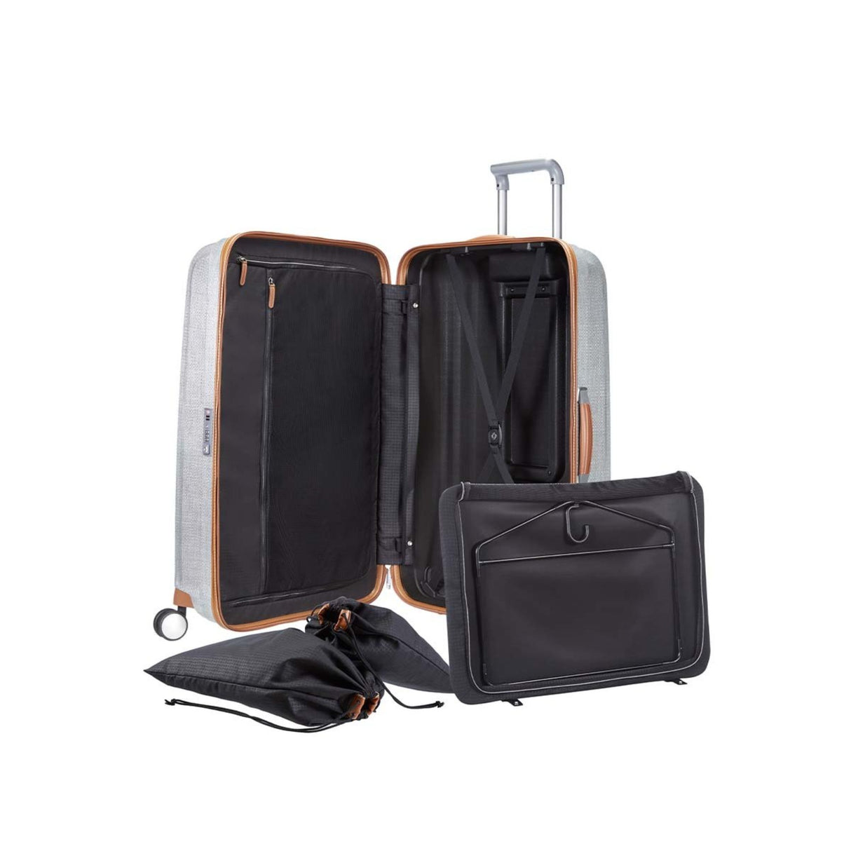 Samsonite_Lite-Cube_Deluxe_76cm_Suitcase_Aluminium_Open