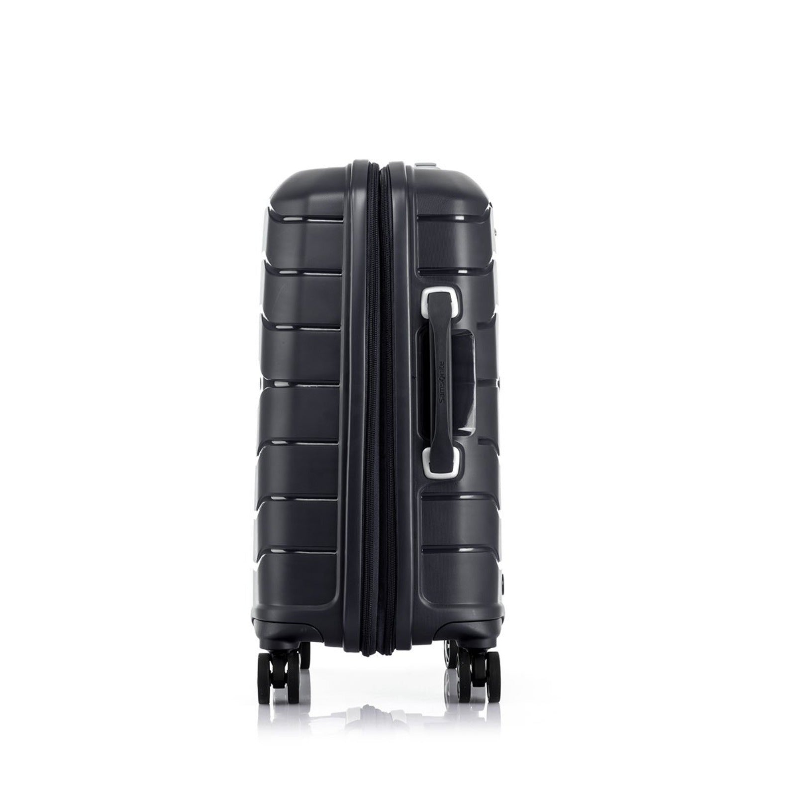 Samsonite_Oc2lite_55cm_Carry-On_Suitcase_Black_Side
