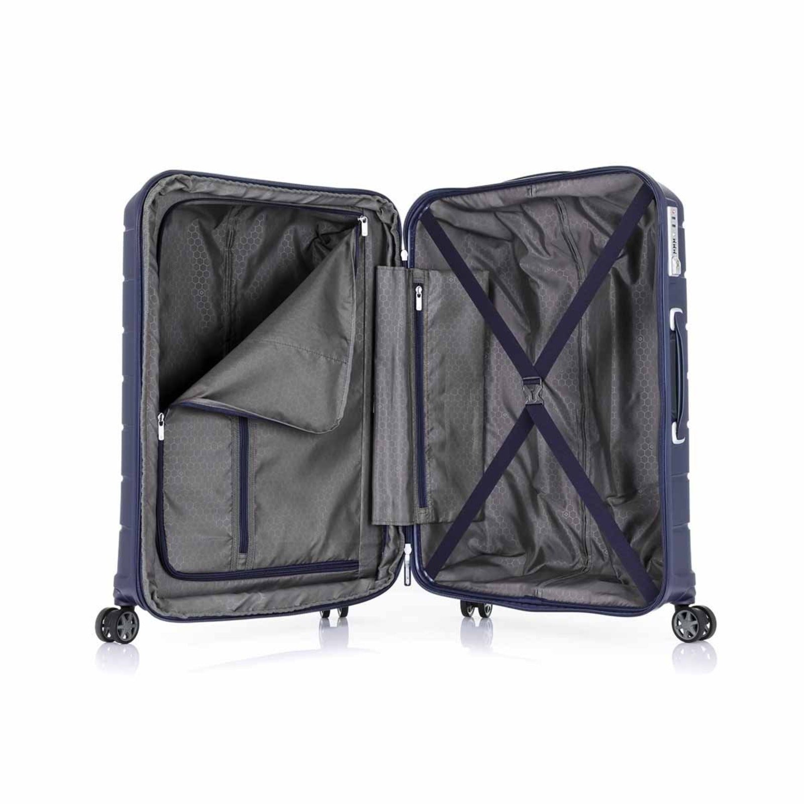 Samsonite_Oc2lite_75cm_Suitcase_Navy_Open