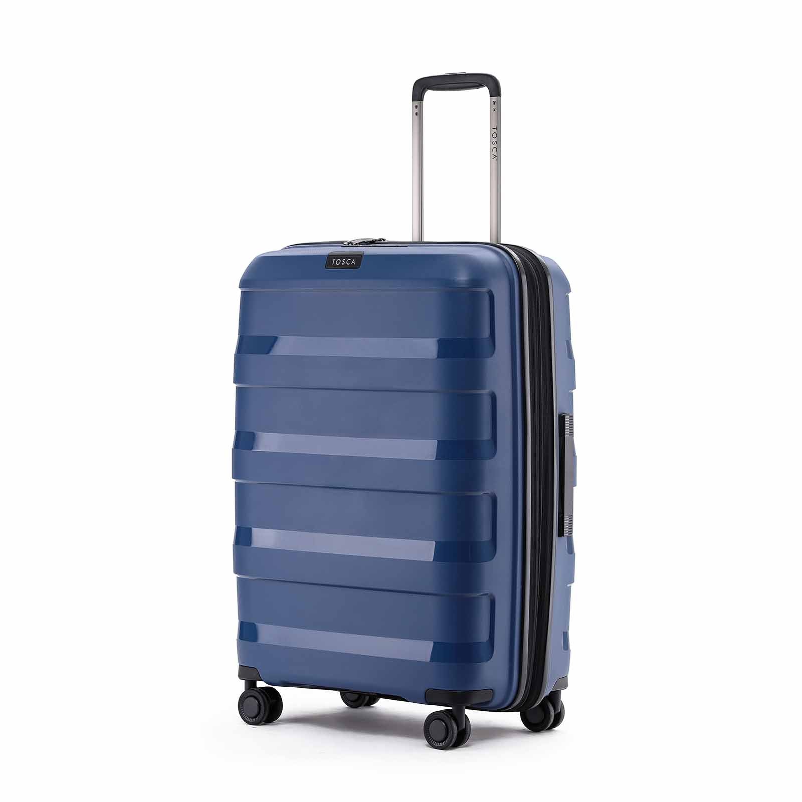 Tosca Comet 4 Wheel 67cm Medium Suitcase Storm Blue