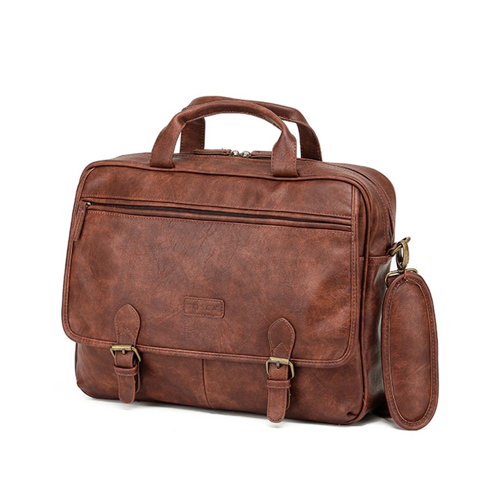 Tosca_V.L_Laptop_Briefcase_Brown_Front.jpg