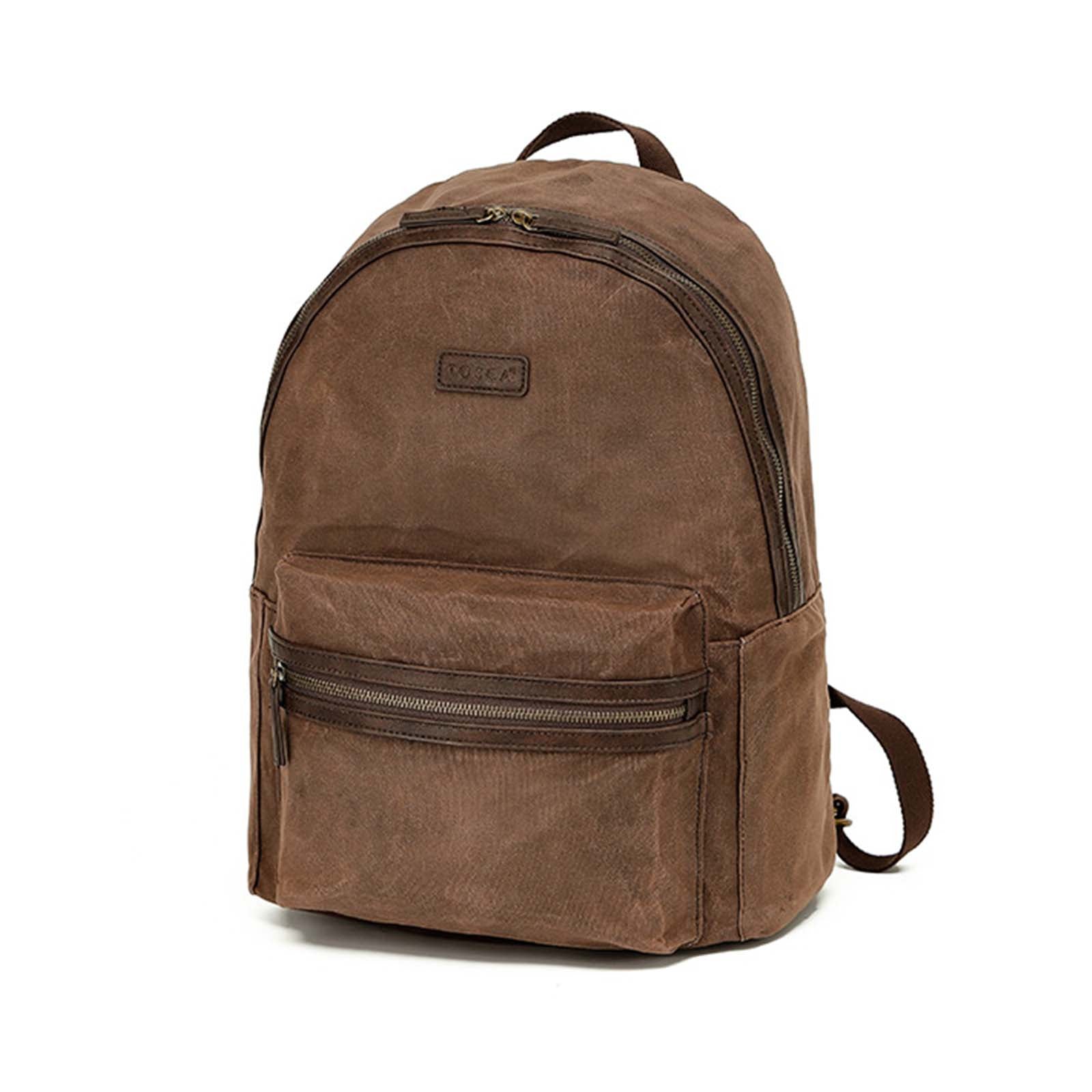 Tosca_Waxed_Canvas_Backpack_Brown_Front.jpg