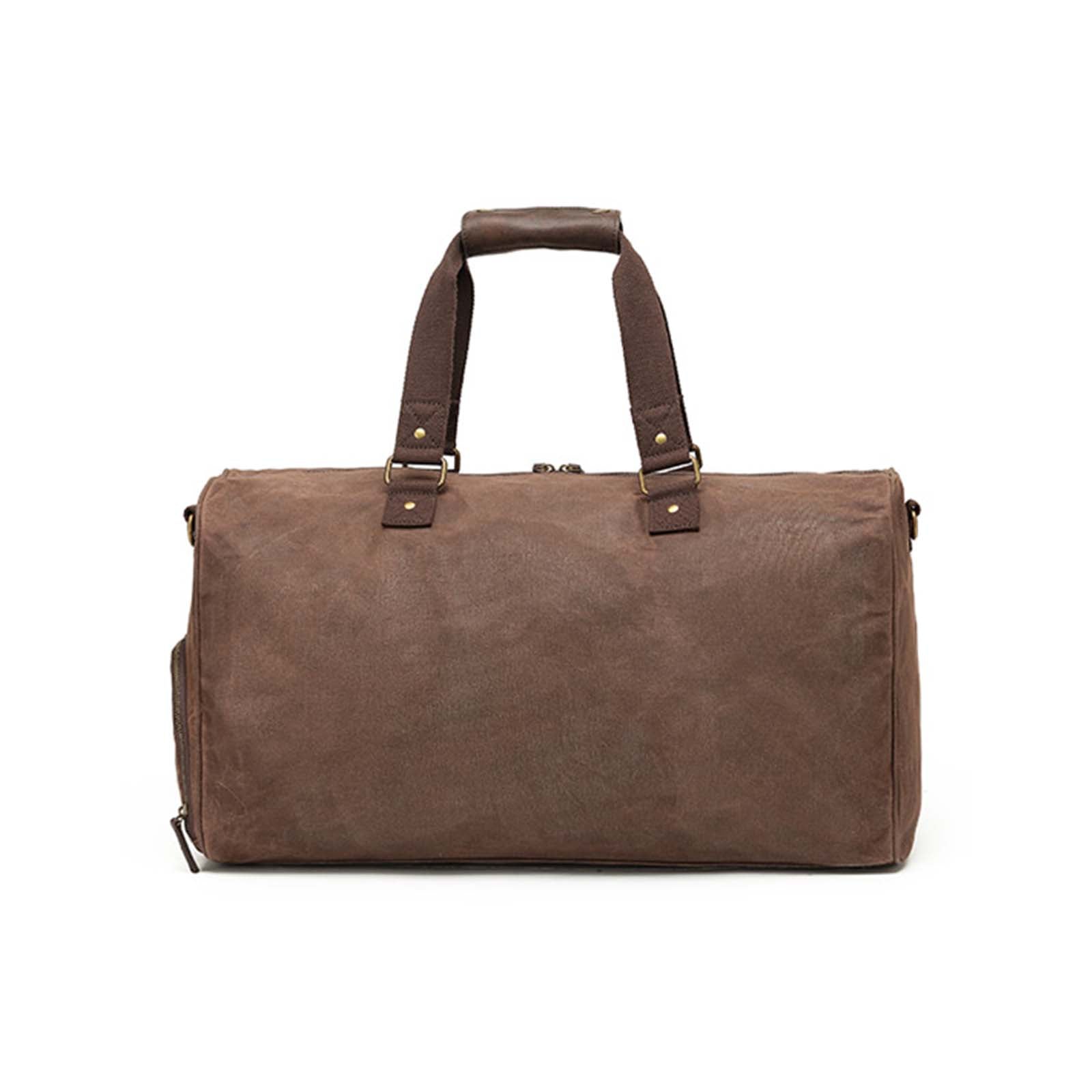 Tosca_Waxed_Canvas_Duffel_Bag_With_Pockets_Brown_Back.jpg
