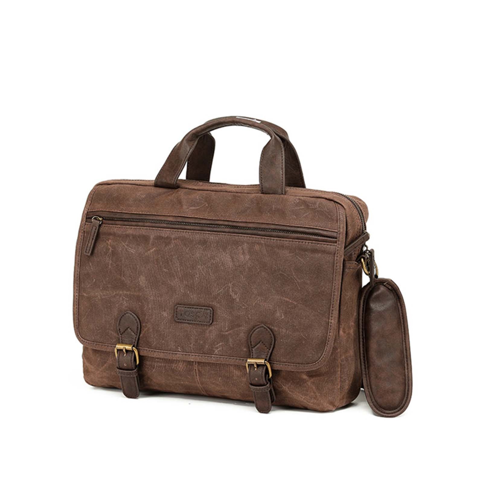 Tosca_Waxed_Canvas_Laptop_Bag_Brown_Front.jpg