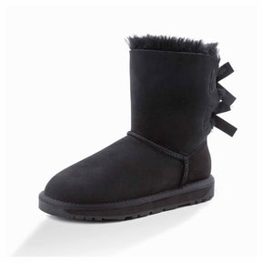 Ugg-Boots-Classic-Bailey-Bow-Black-Outside