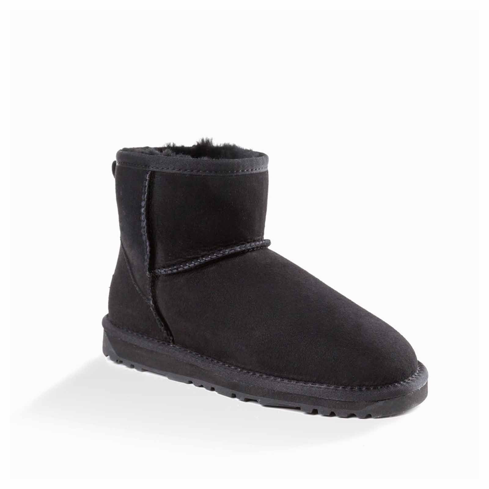 Ugg-Boots-Classic-Mini-Black-Angle