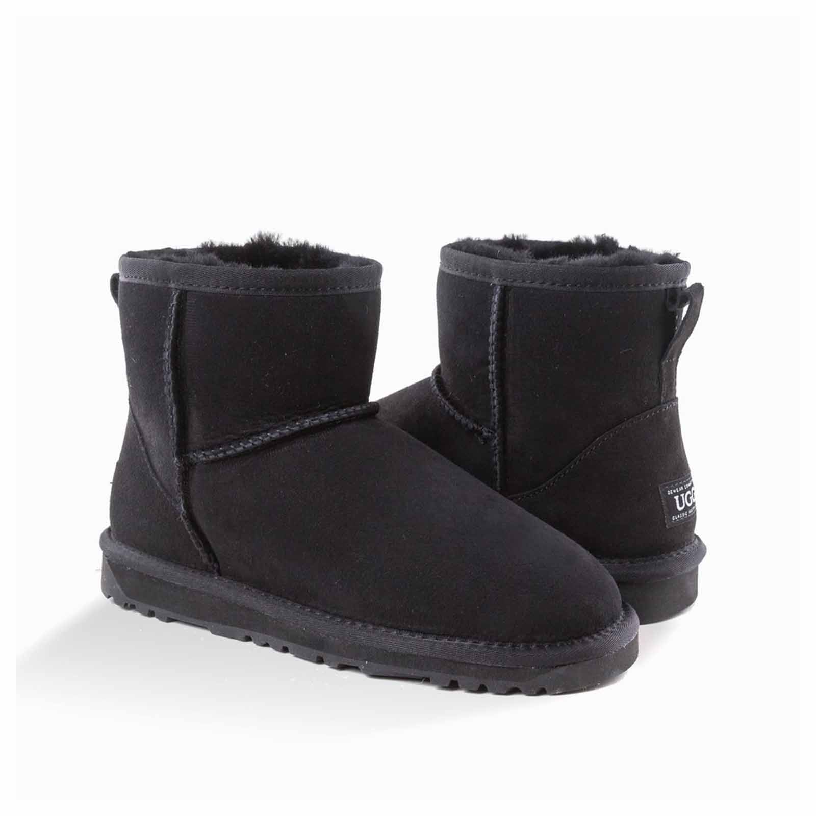 Ugg-Boots-Classic-Mini-Black-Pair