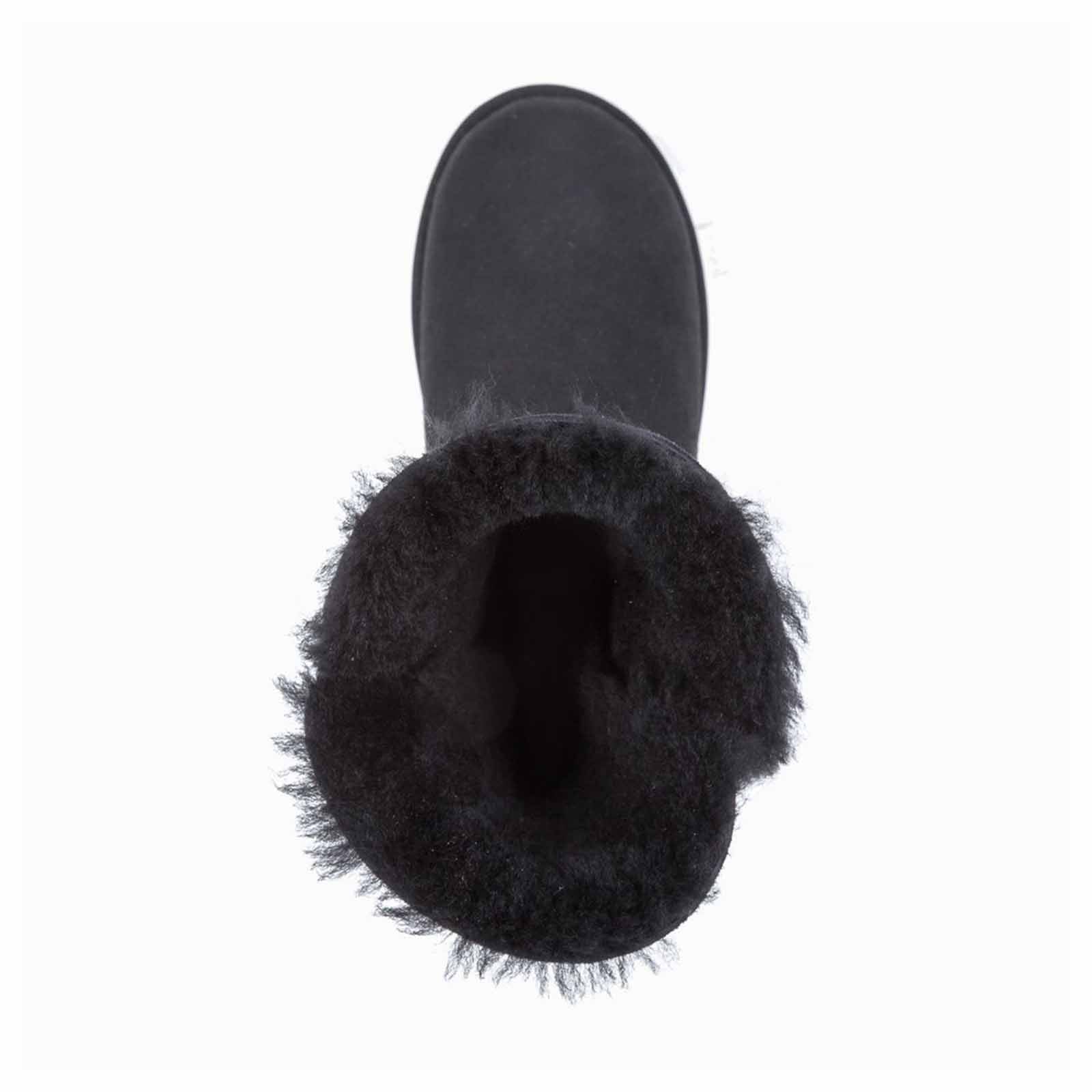 Ugg Boots Classic Short Button Black 38