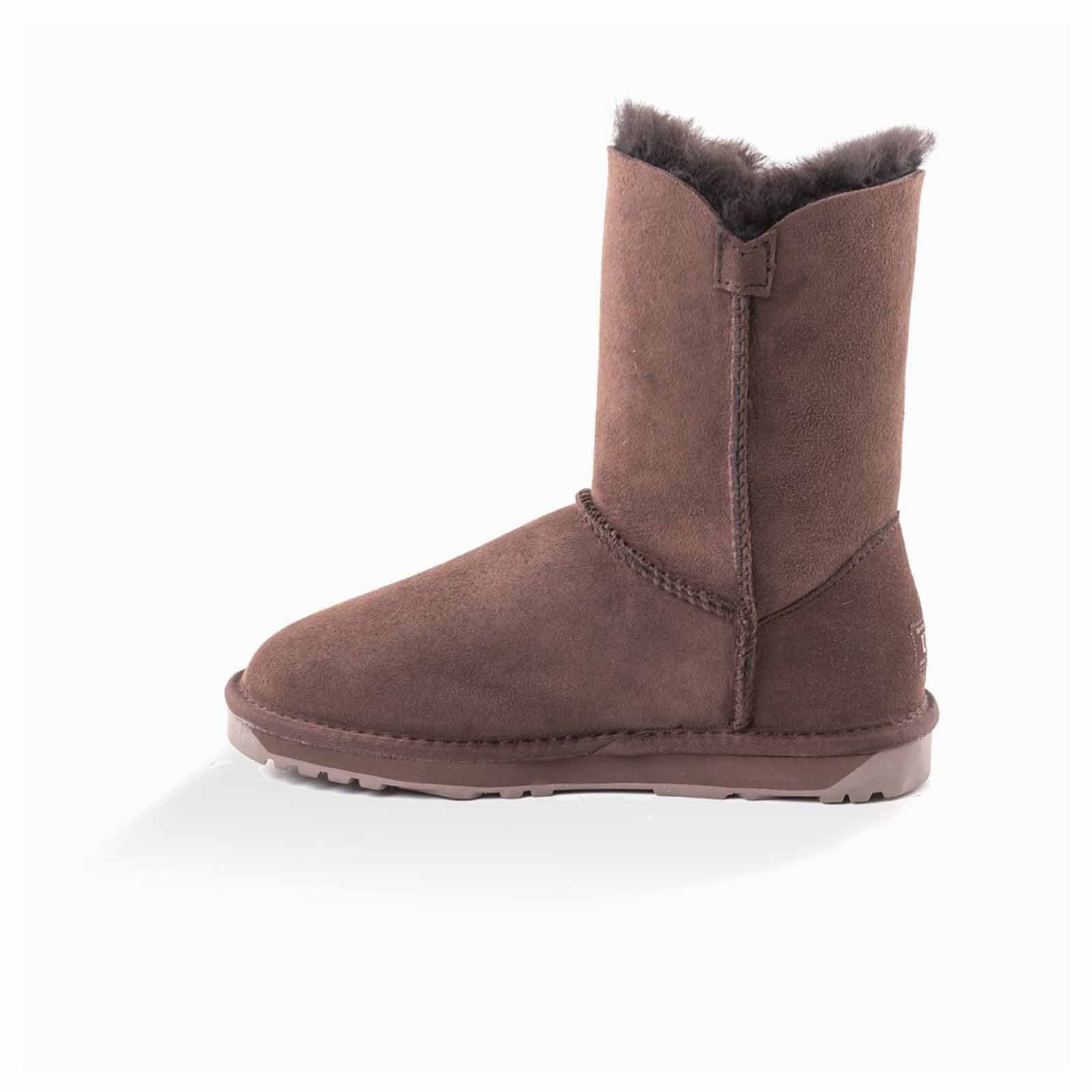 Ugg Boots Classic Short Button Chocolate 38