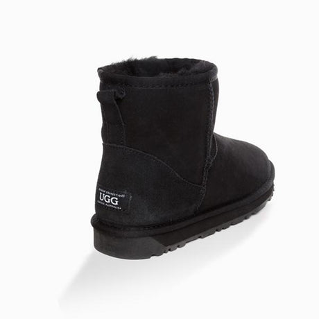 Ugg-Boots-Unisex-Classic-Mini-Black-Sole