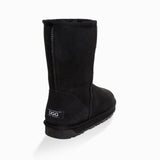 Ugg-Boots-Unisex-Classic-Short-Black-Back