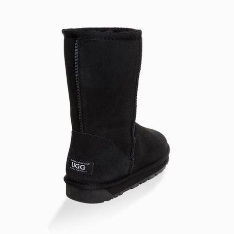 Ugg-Boots-Unisex-Classic-Short-Black-Back