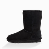 Ugg-Boots-Unisex-Classic-Short-Black-Side