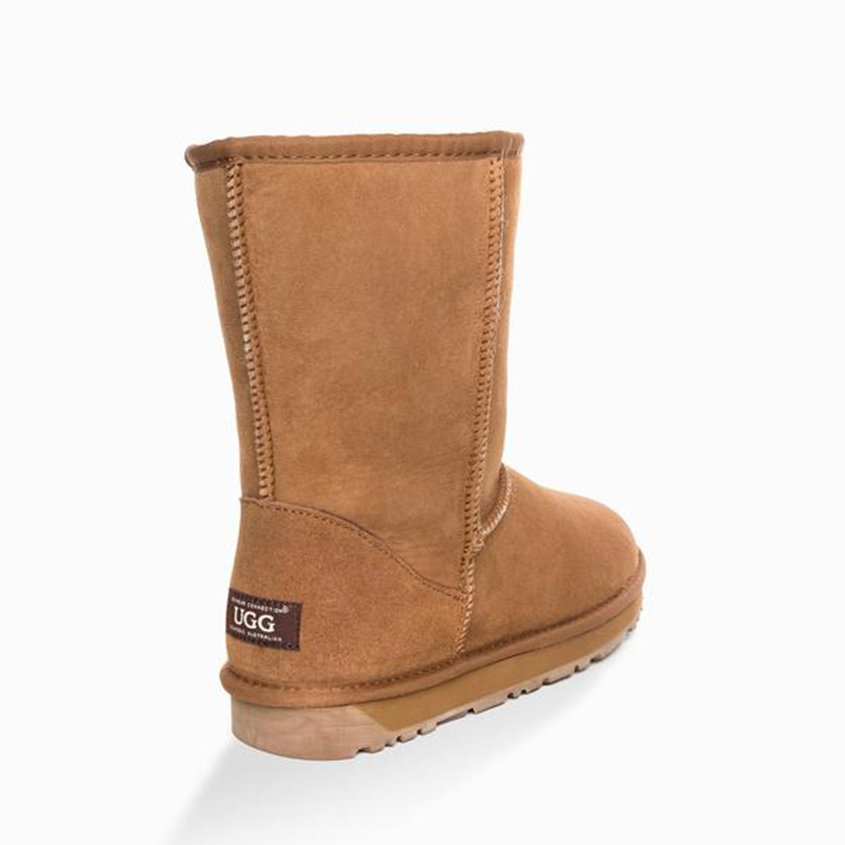 Ugg-Boots-Unisex-Classic-Short-Chestnut-Back