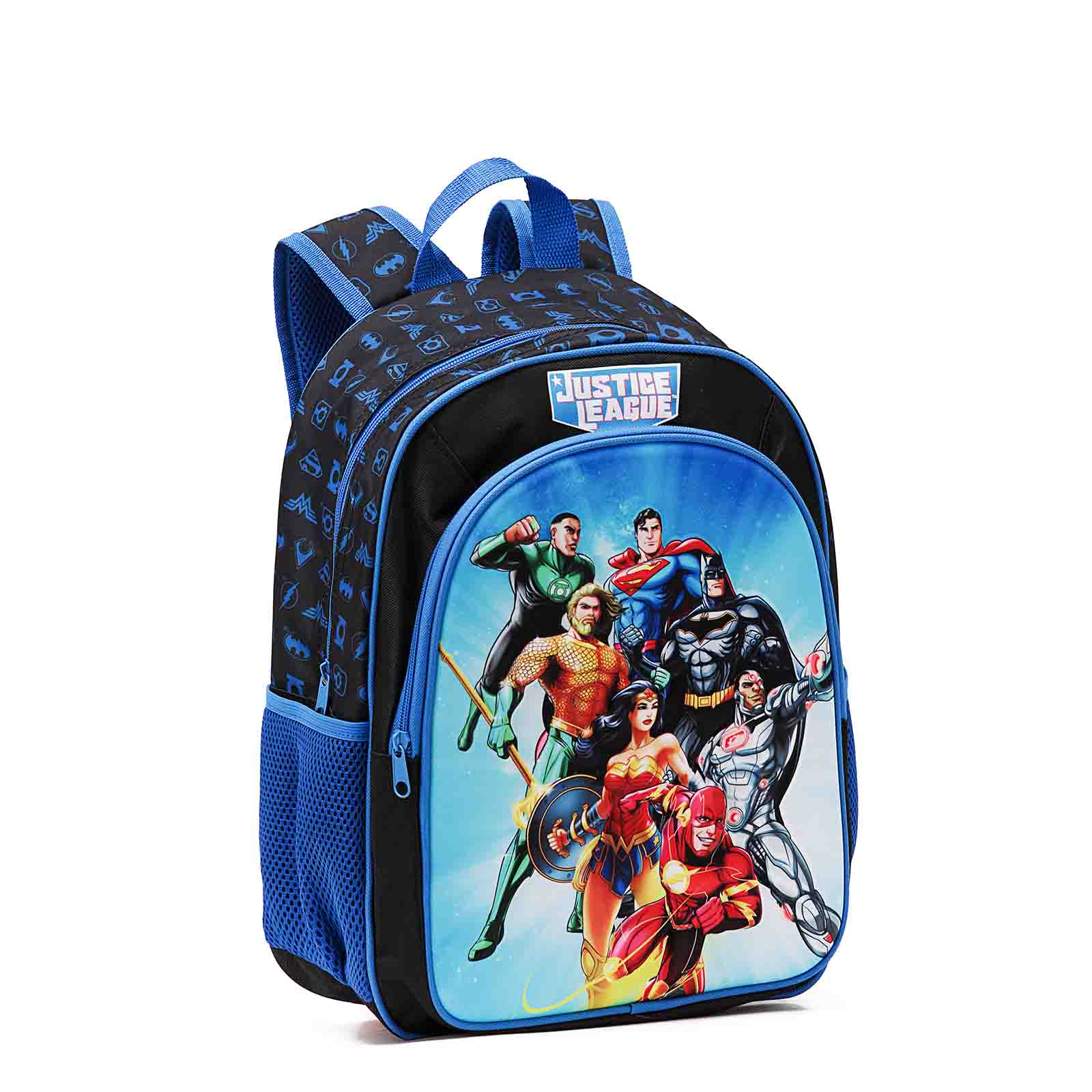 Warner-Brothers-Justice-League-15inch-Backpack-Front