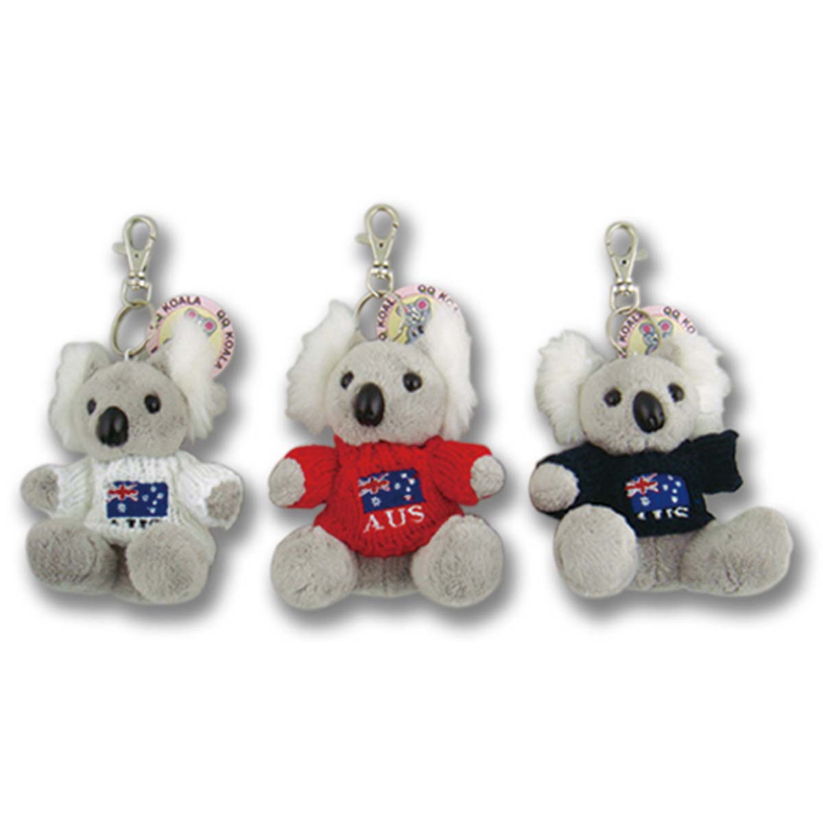 Key Chain Koala Knit AUS Flag
