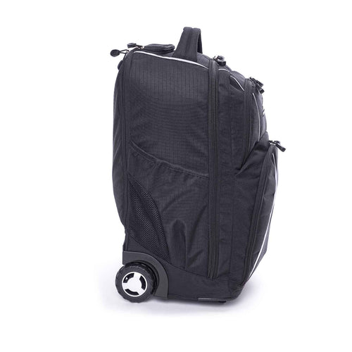 High Sierra Freewheel Wheeled 17 Inch Laptop Backpack Black
