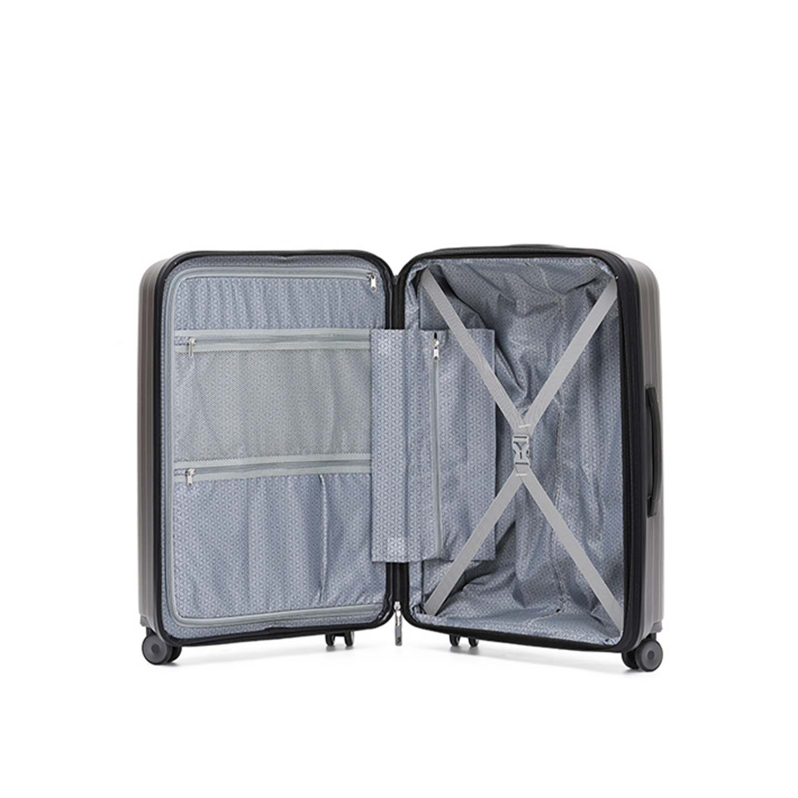 tosca-eclipse-4-wheel-55cm-carry-on-suitcase-charcoal-open