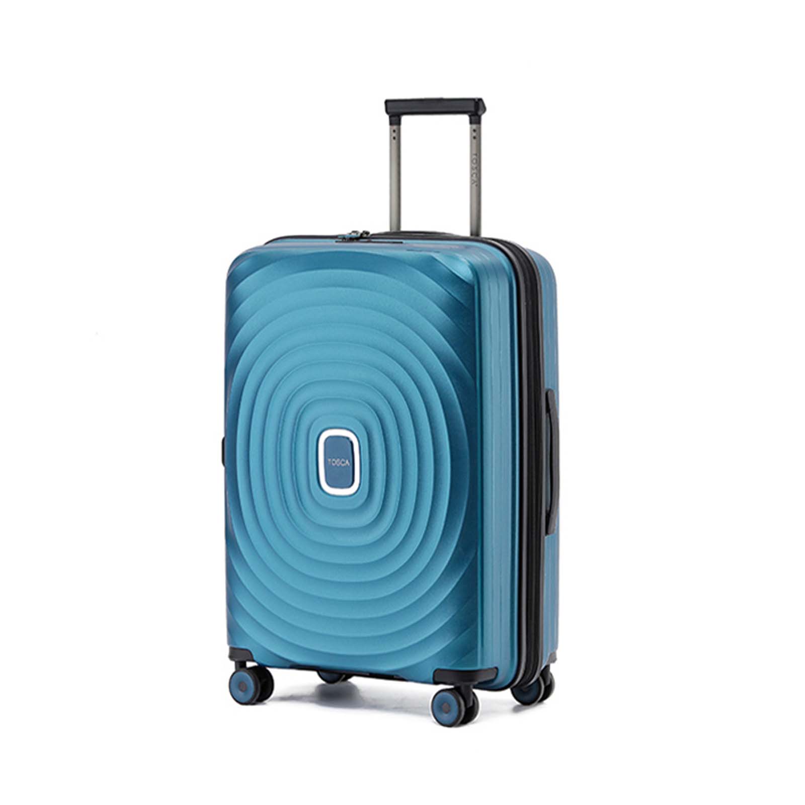 tosca-eclipse-4-wheel-67cm-carry-on-suitcase-blue-front-angle