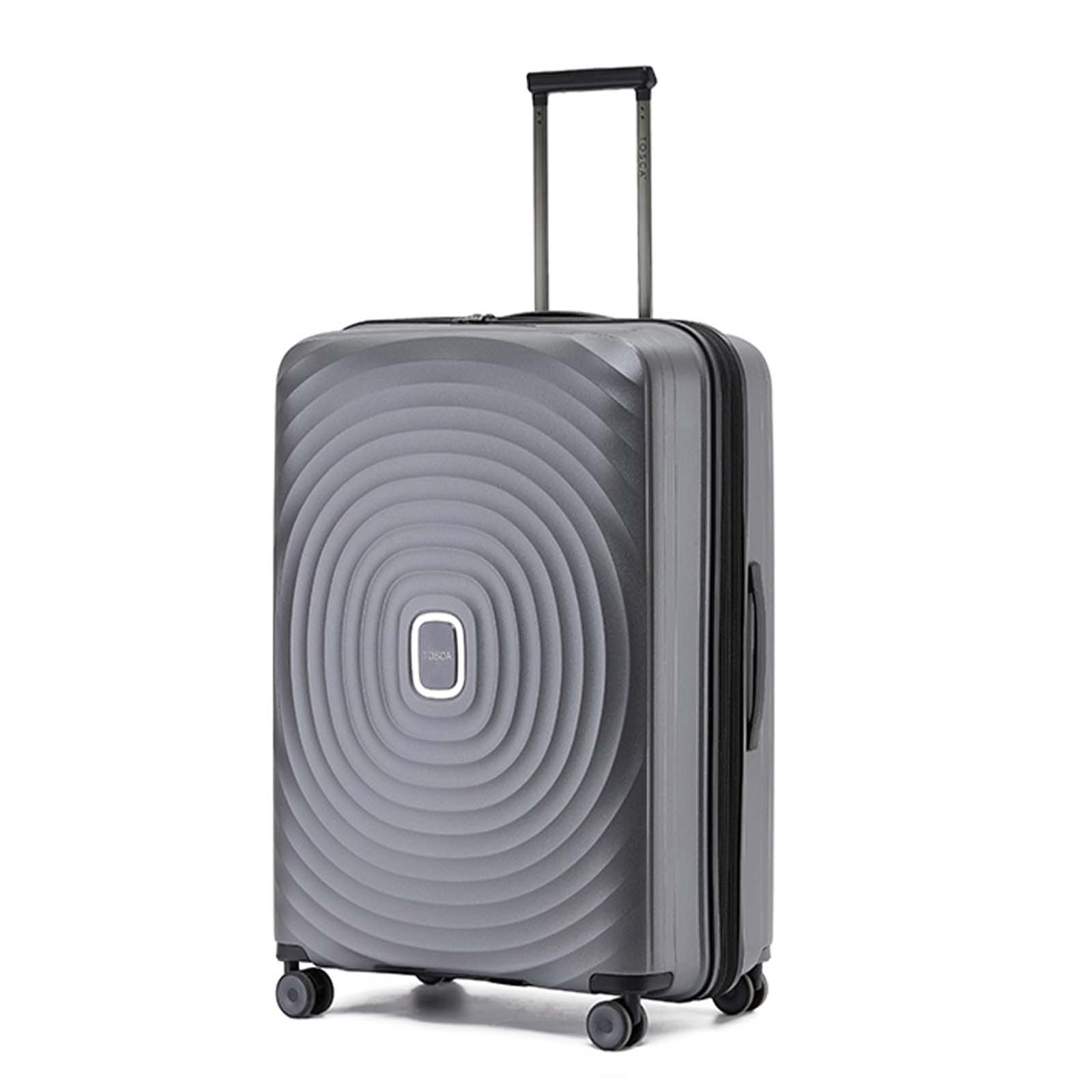 tosca-eclipse-4-wheel-77cm-large-suitcase-charcoal-front-angle