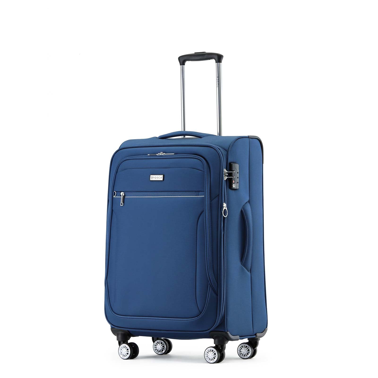 Tosca Transporter 4 Wheel 67cm Suitcase Blue