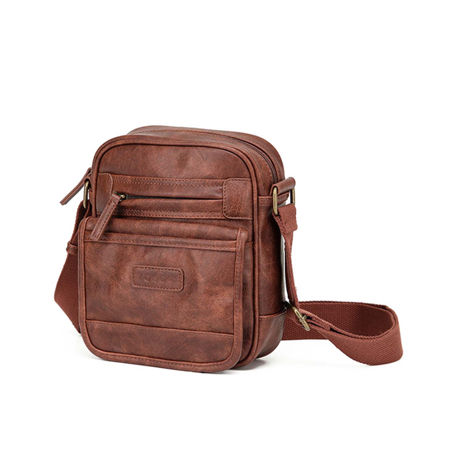 tosca-vl-crossover-bag-with-pocket-brown-front-angle