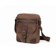 tosca-waxed-canvas-crossover-bag-with-buckle-brown-front