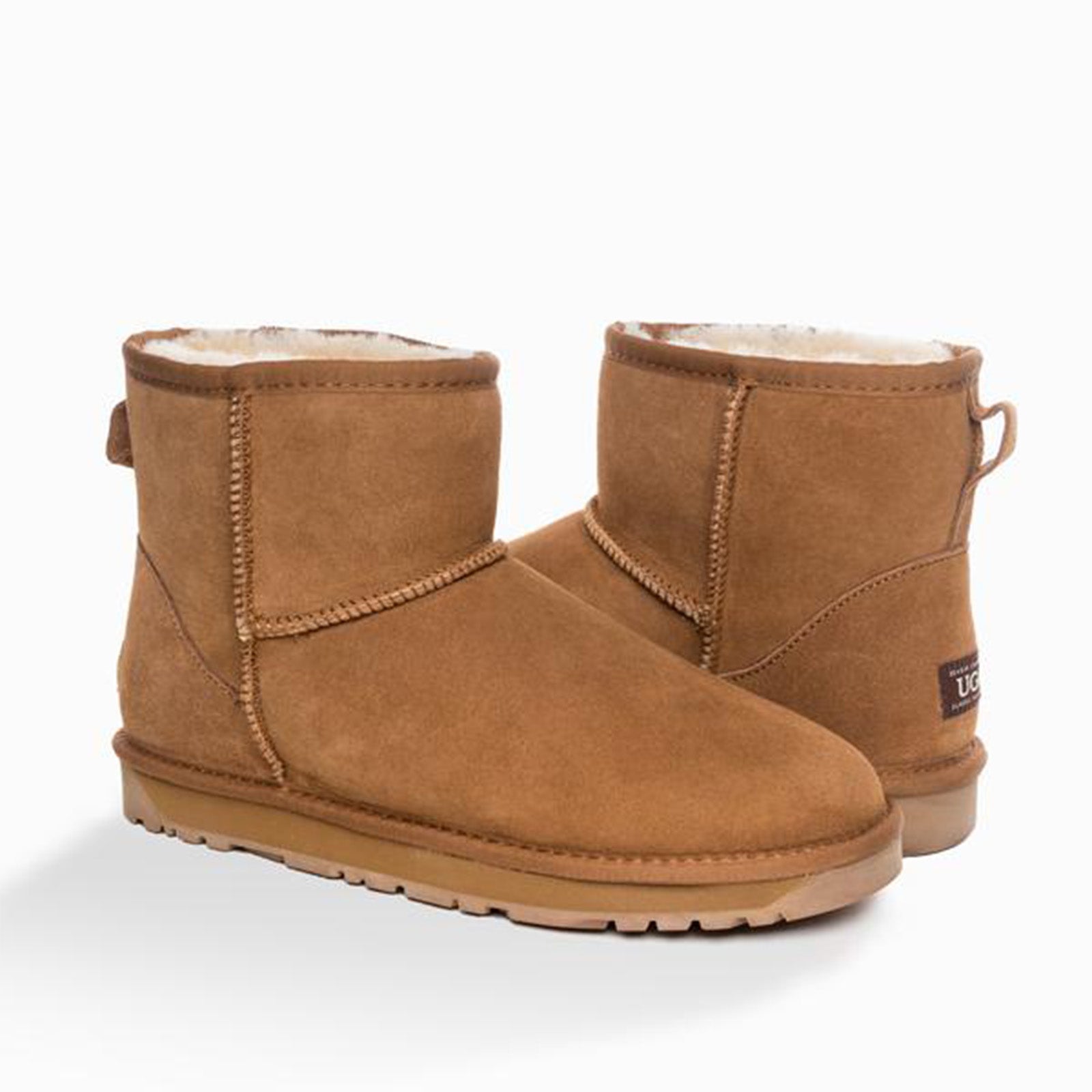 Ozwear UGG Boots Unisex Classic Mini Chestnut