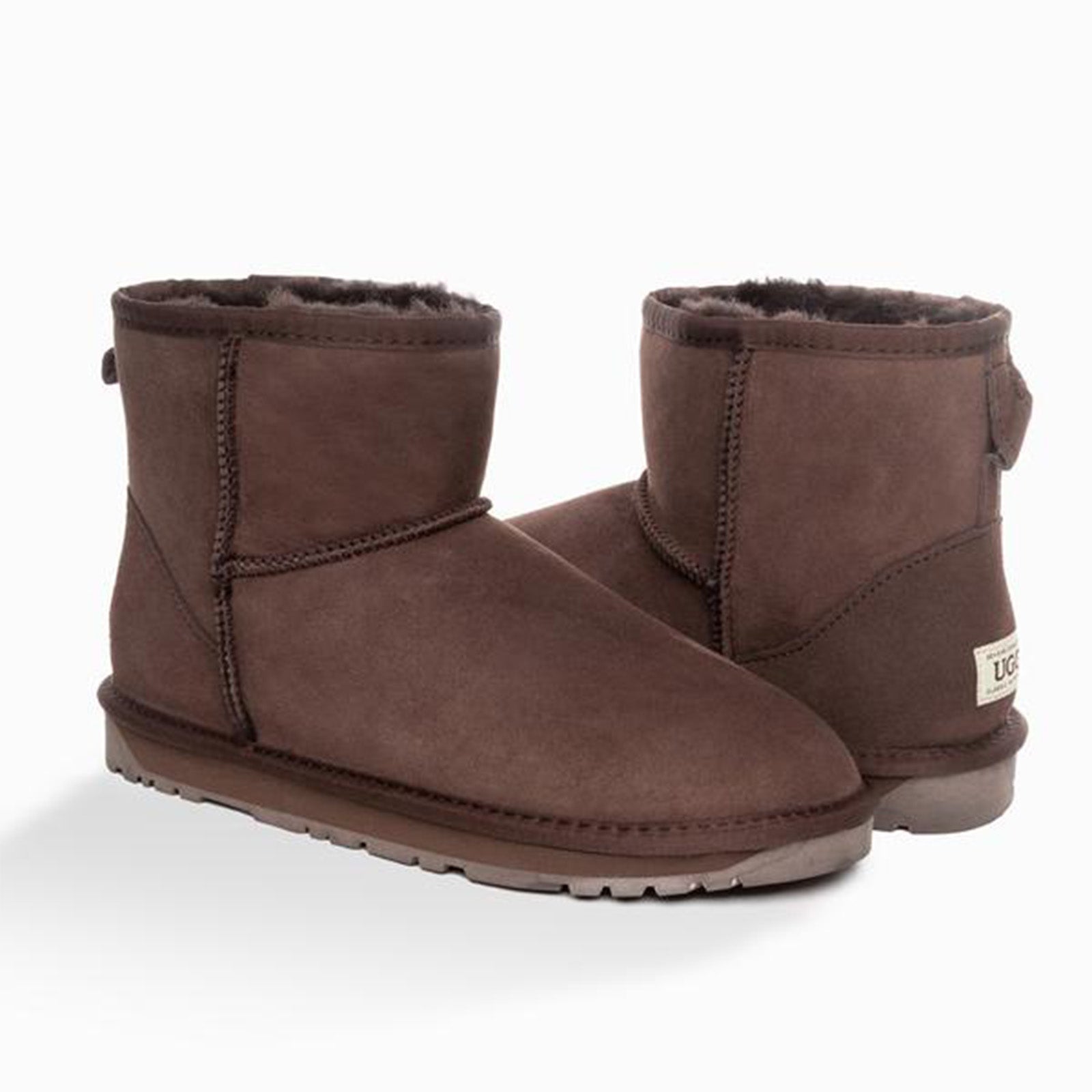 Ozwear UGG Boots Unisex Classic Mini Chocolate